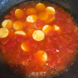 番茄玉脂豆腐汤的做法步骤：5