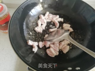 四季豆烧肉的做法步骤：4