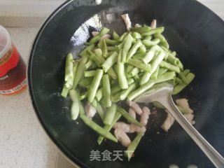 四季豆烧肉的做法步骤：5