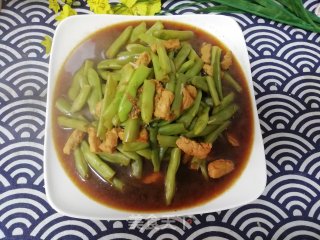 四季豆烧肉的做法步骤：8