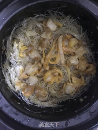 扇贝蒜蓉煲粉丝的做法步骤：6