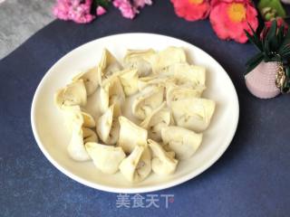 香菇肉末大馄饨的做法步骤：6