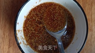 香椿苗拌核桃仁的做法步骤：4