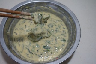 鸡蛋香椿小面饼的做法步骤：8