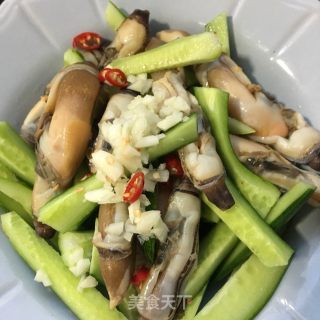 蛏王拌黄瓜条的做法步骤：8