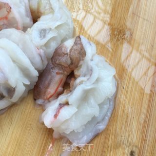 莴笋富贵虾的做法步骤：2