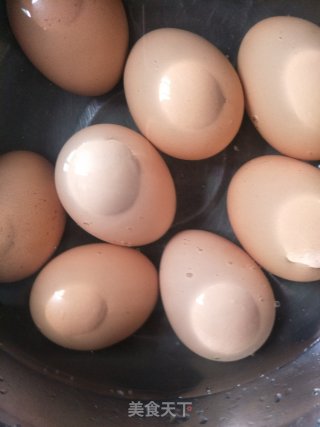 五香卤鸡蛋的做法步骤：2