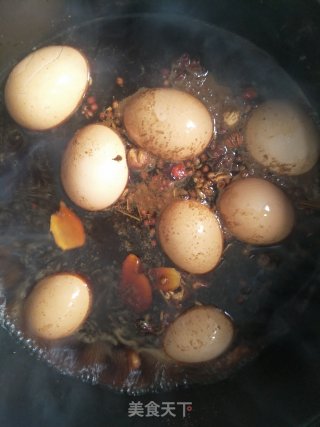 五香卤鸡蛋的做法步骤：5