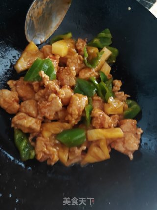 菠萝咕咾肉的做法步骤：8
