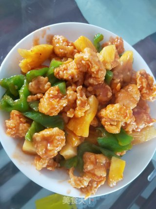 菠萝咕咾肉的做法步骤：9