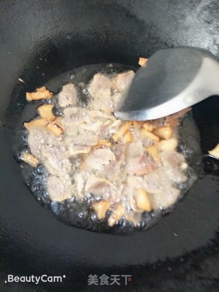 蕨菜炒腊月的做法步骤：7