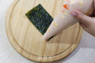 海苔鸡肉卷的做法步骤：4