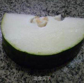 咸肉牛筋烧冬瓜的做法步骤：1