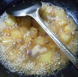 咸肉牛筋烧冬瓜的做法步骤：11