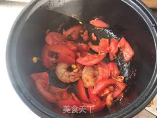 番茄浓汤面的做法步骤：4
