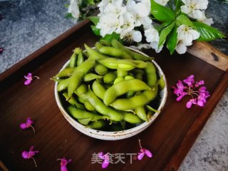 盐水毛豆的做法步骤：5