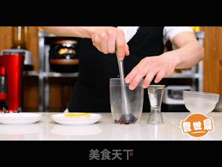 誉世晨冷饮技术培训——日落仙人掌教程的做法步骤：1