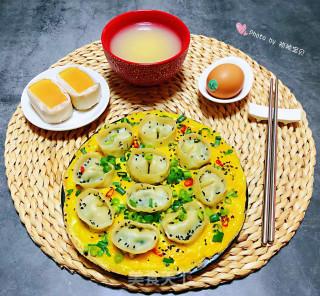 元宝饺卧蛋的做法步骤：9