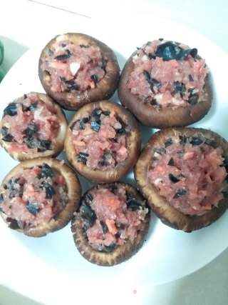 蒸磨菇的做法步骤：4