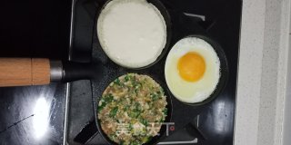 鸡蛋堡的做法步骤：4