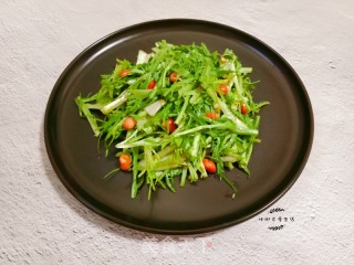 苦菊花生米的做法步骤：7
