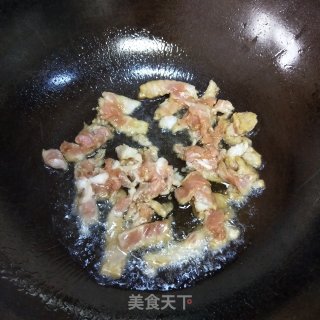 肉片炒杏鲍菇的做法步骤：4