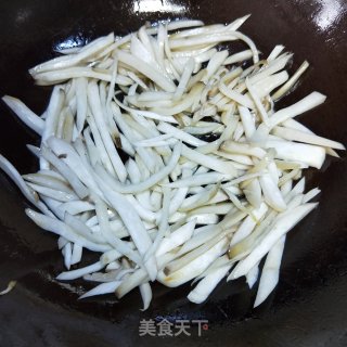 肉片炒杏鲍菇的做法步骤：6