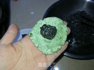 艾草青团的做法步骤：10