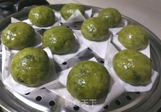艾草青团的做法步骤：14