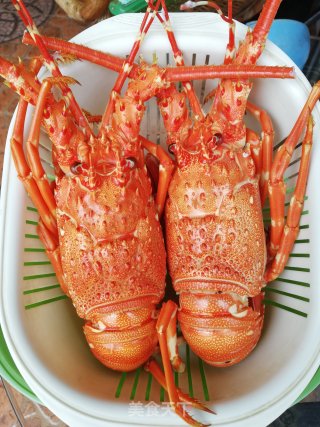 清蒸原味龙虾的做法步骤：4