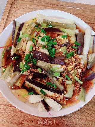麻辣蒸茄子的做法步骤：9