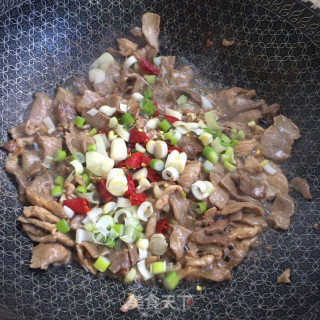 肉片炒黄瓜的做法步骤：6