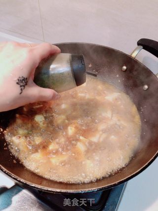 麻婆豆腐的做法步骤：10