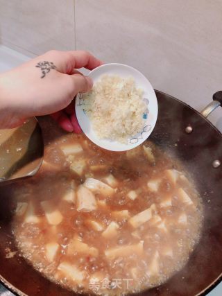 麻婆豆腐的做法步骤：12