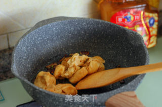 虾仁面筋的做法步骤：11