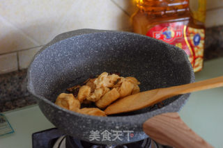 虾仁面筋的做法步骤：12