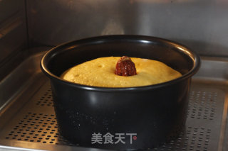 玉米发糕的做法步骤：3