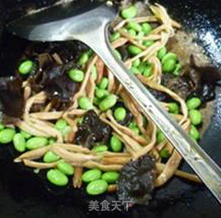 木樨毛豆的做法步骤：9