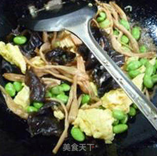 木樨毛豆的做法步骤：10