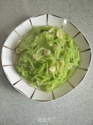 蒜片莴笋的做法步骤：7
