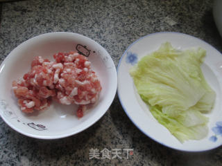 大白菜肉末卷的做法步骤：1