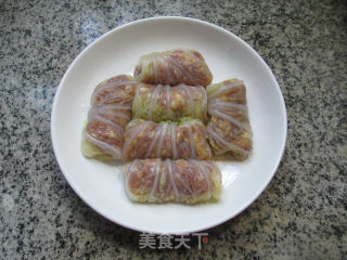 大白菜肉末卷的做法步骤：9