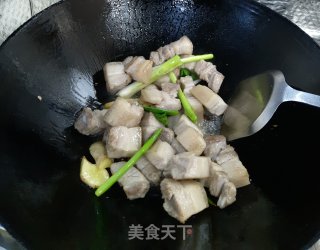 百叶结烧肉的做法步骤：6