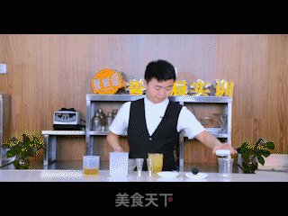 誉世晨网红饮品技术培训——暴力柠檬教程的做法步骤：9
