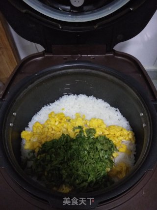 香椿拌饭的做法步骤：9