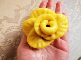 南瓜蜜枣玫瑰????的做法步骤：10
