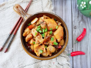 酸菜油豆腐烧肥肠的做法步骤：13