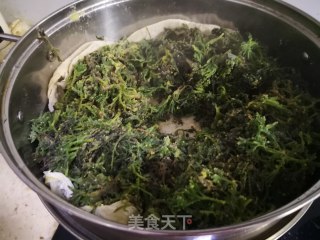 白蒿麦饭的做法步骤：3