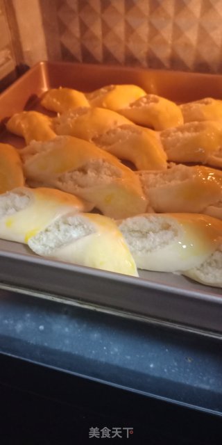 椰蓉麦穗面包的做法步骤：8