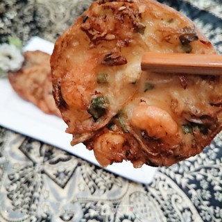虾饼的做法步骤：12